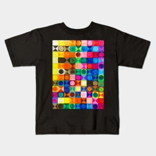 Geometric Watercolor Kids T-Shirt